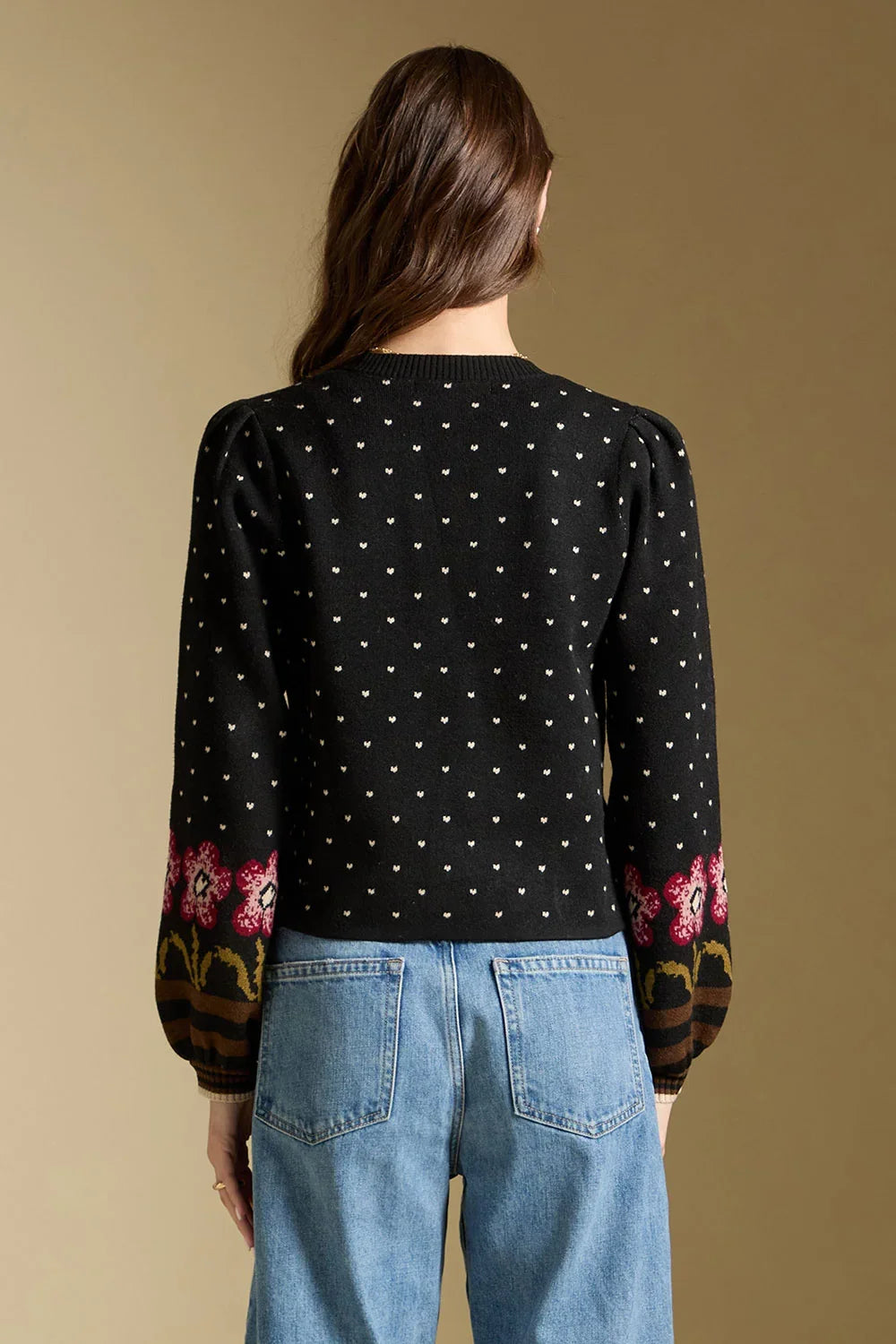 Darra Heart Sweater