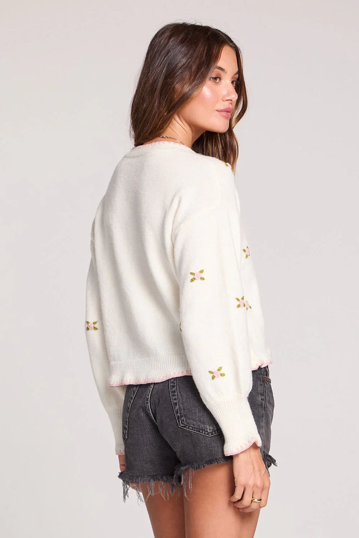 Fiorra Flower Cardigan