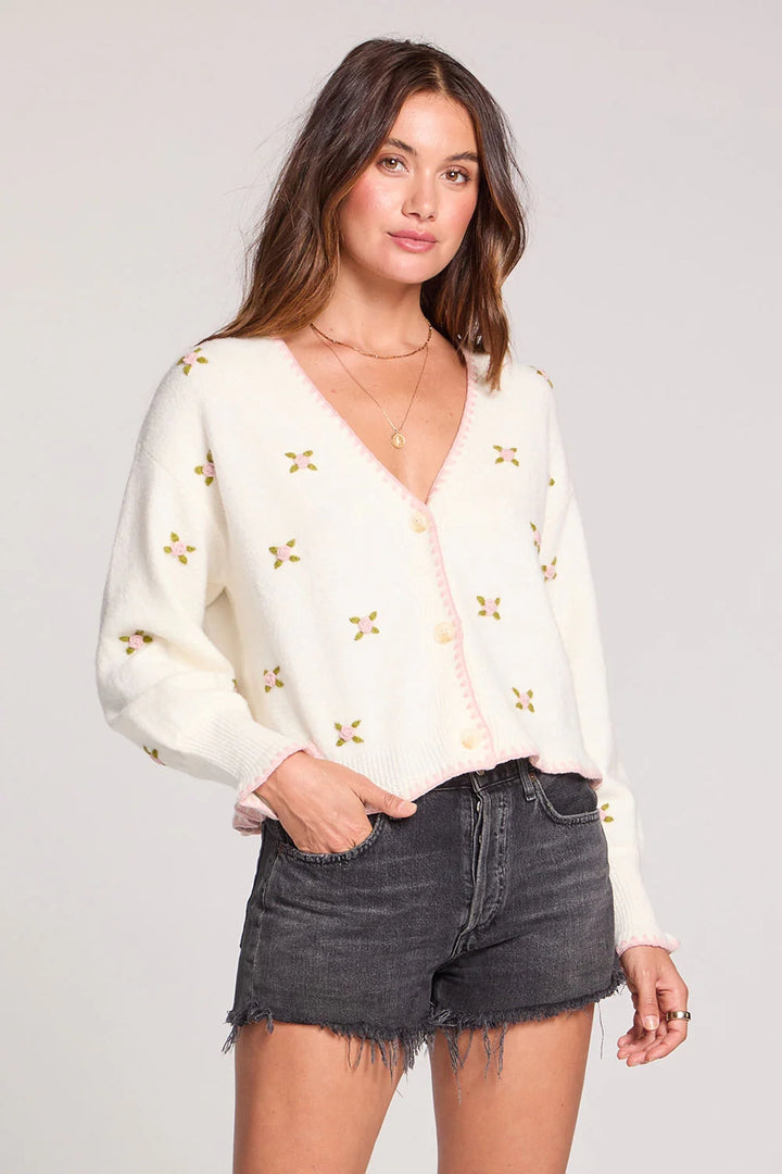 Fiorra Flower Cardigan