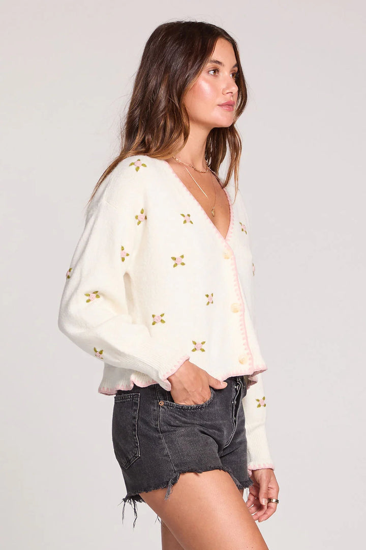 Fiorra Flower Cardigan