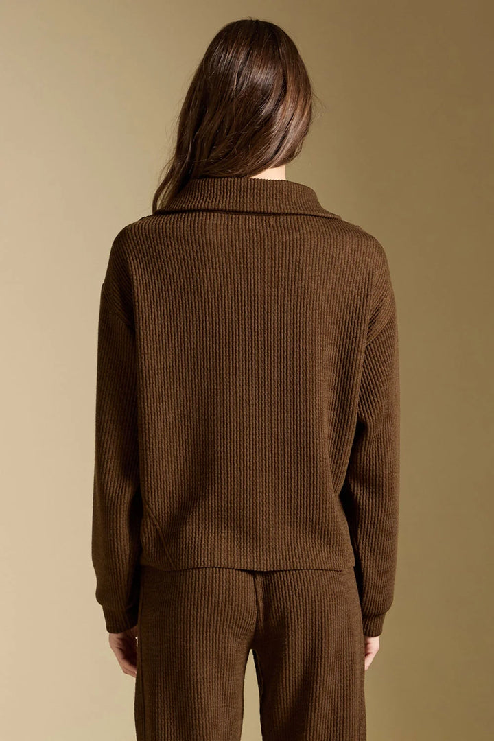 Half Zip Seam Pullover