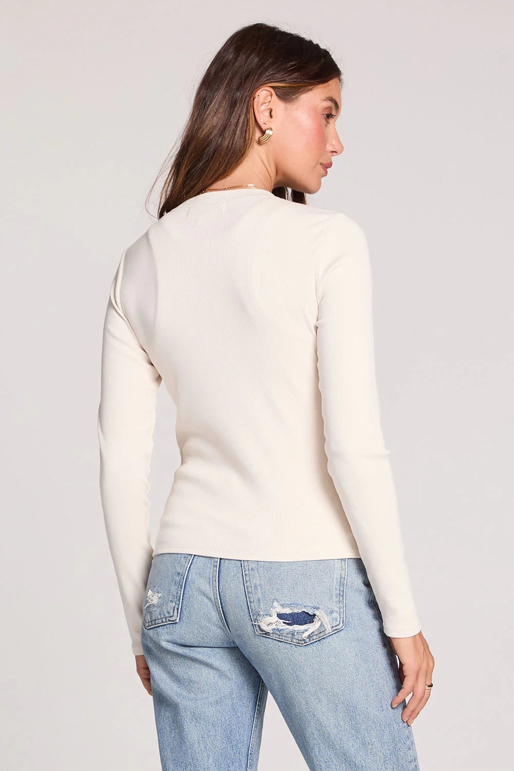 Slim Rib Cardigan