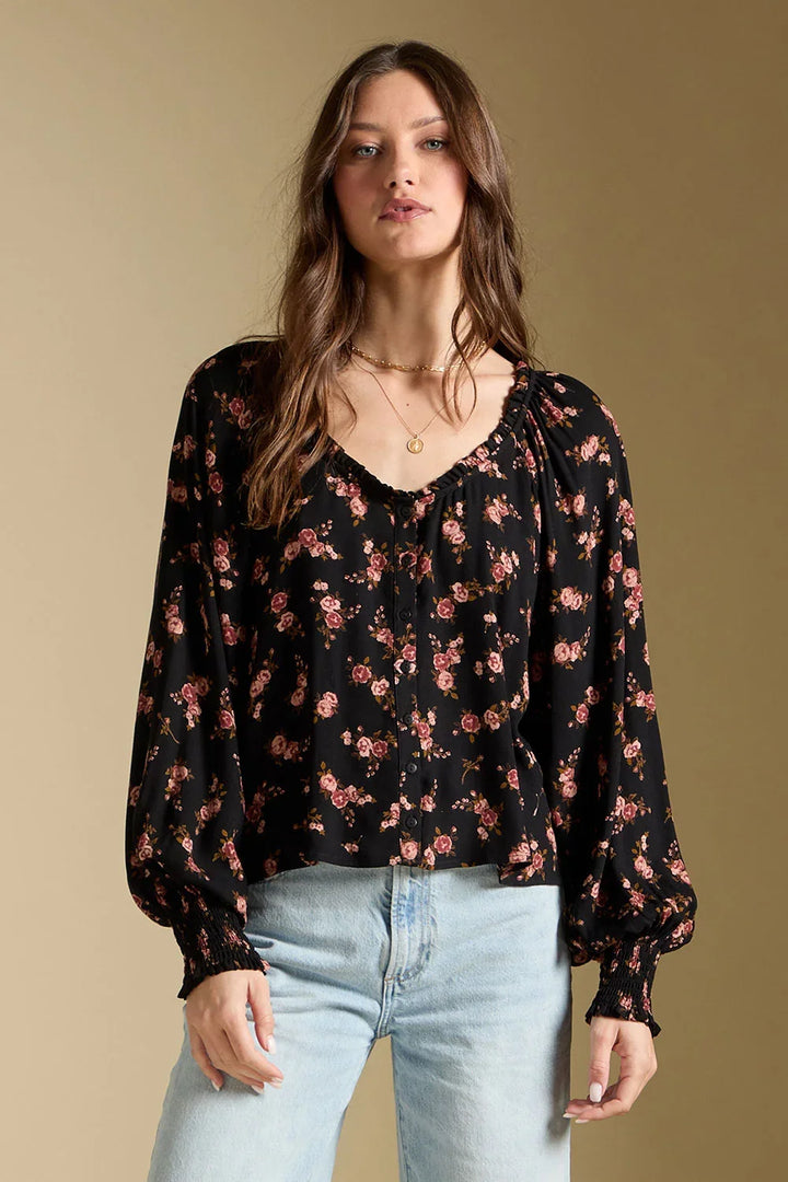 Nera Floral Top