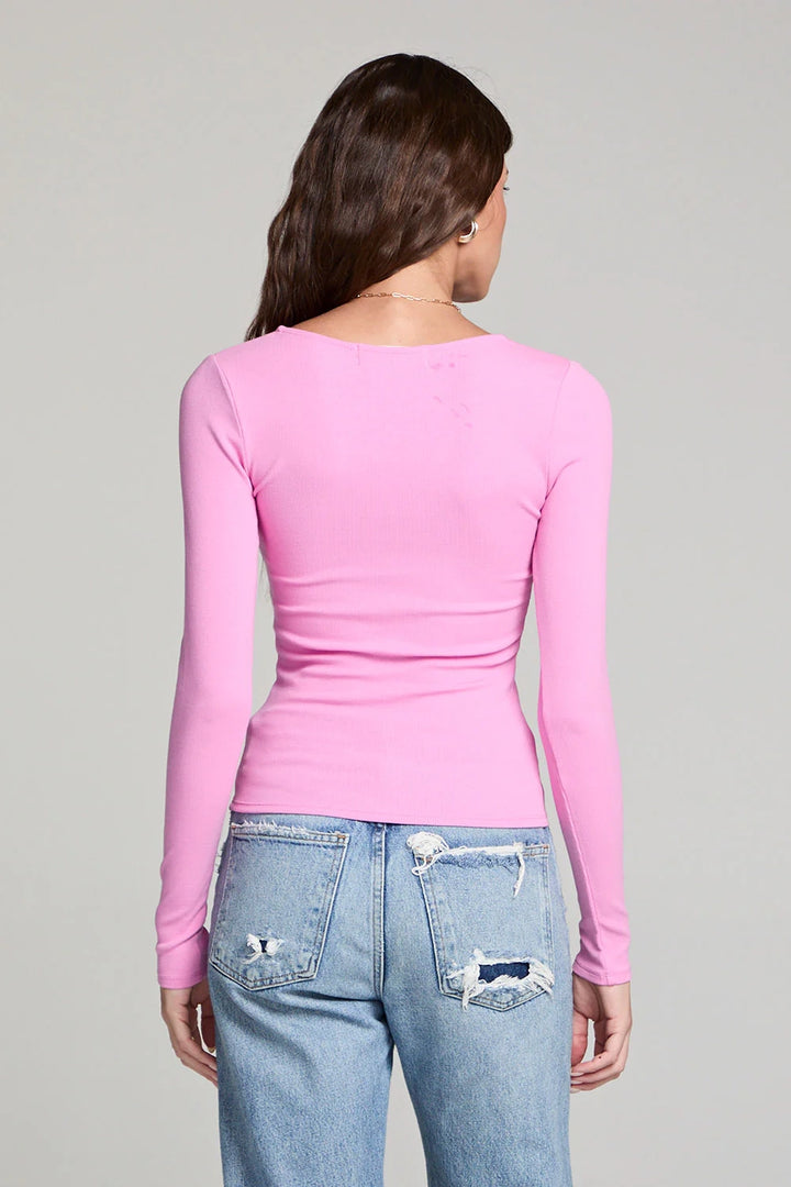 Scoop Long Sleeve Top