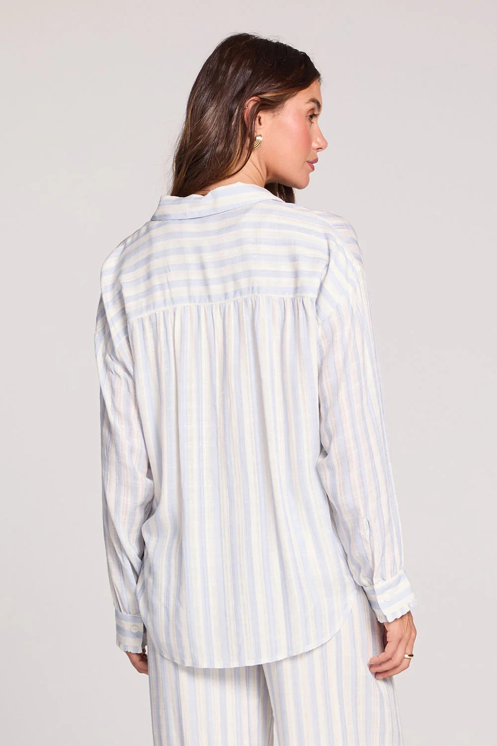 Martey Stripe Button Down
