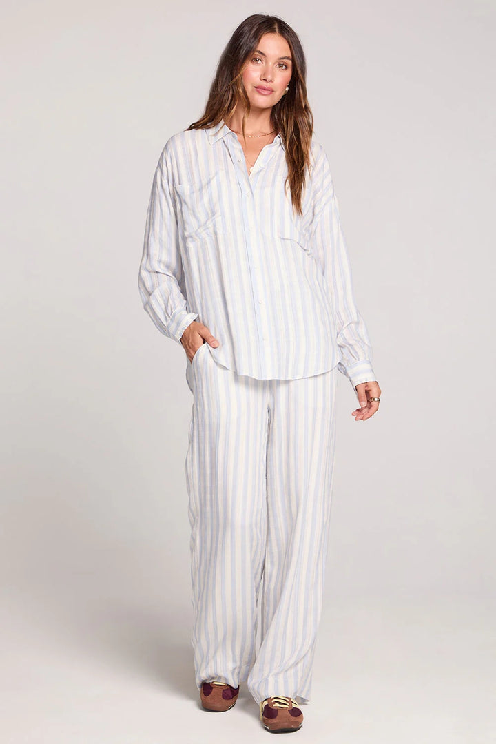 Martey Stripe Button Down