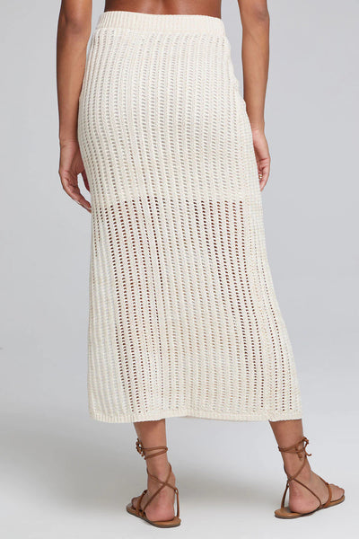 2pc Knit Crop Sweater / Midi Skirt Set