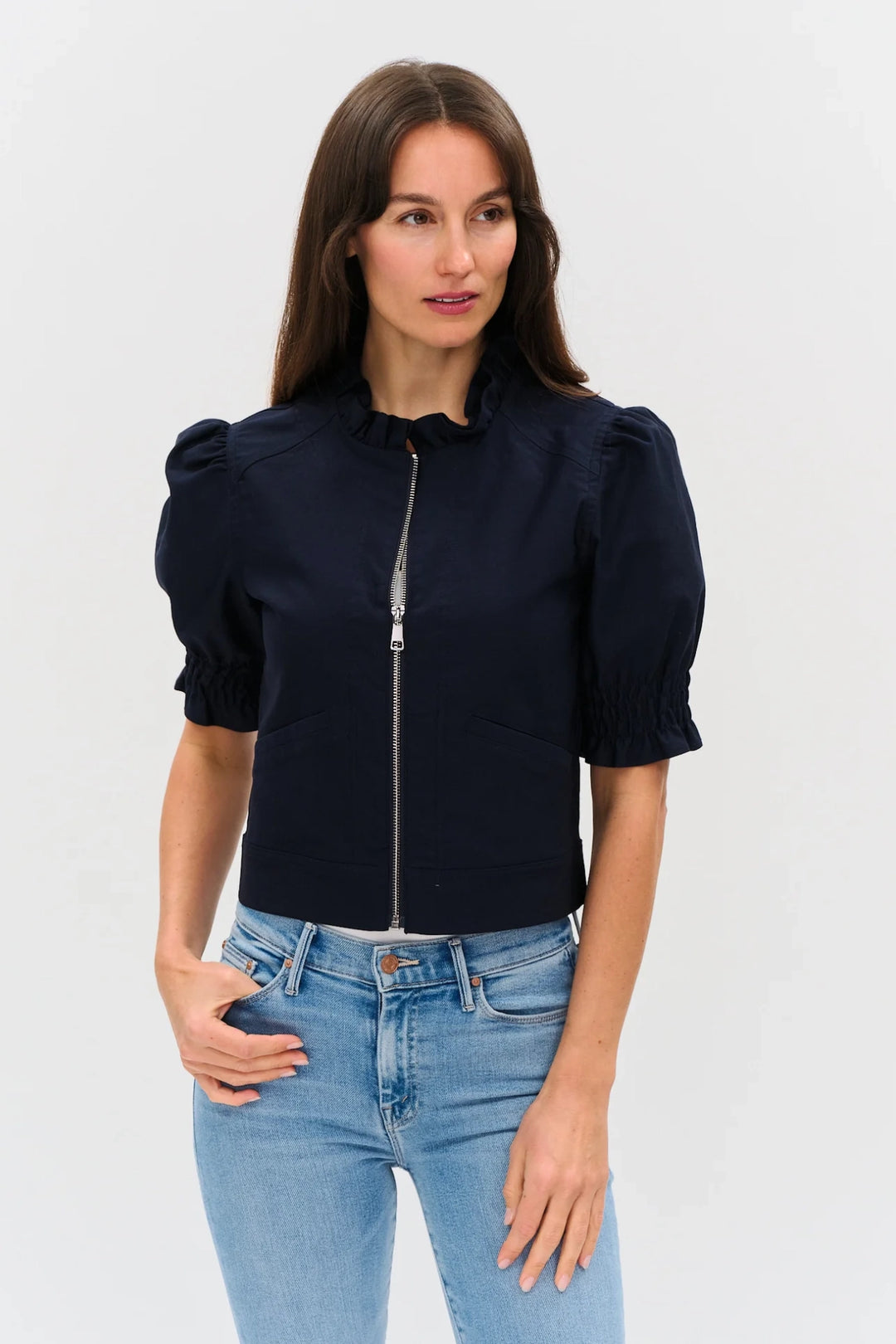 Madison Ruffle Jacket