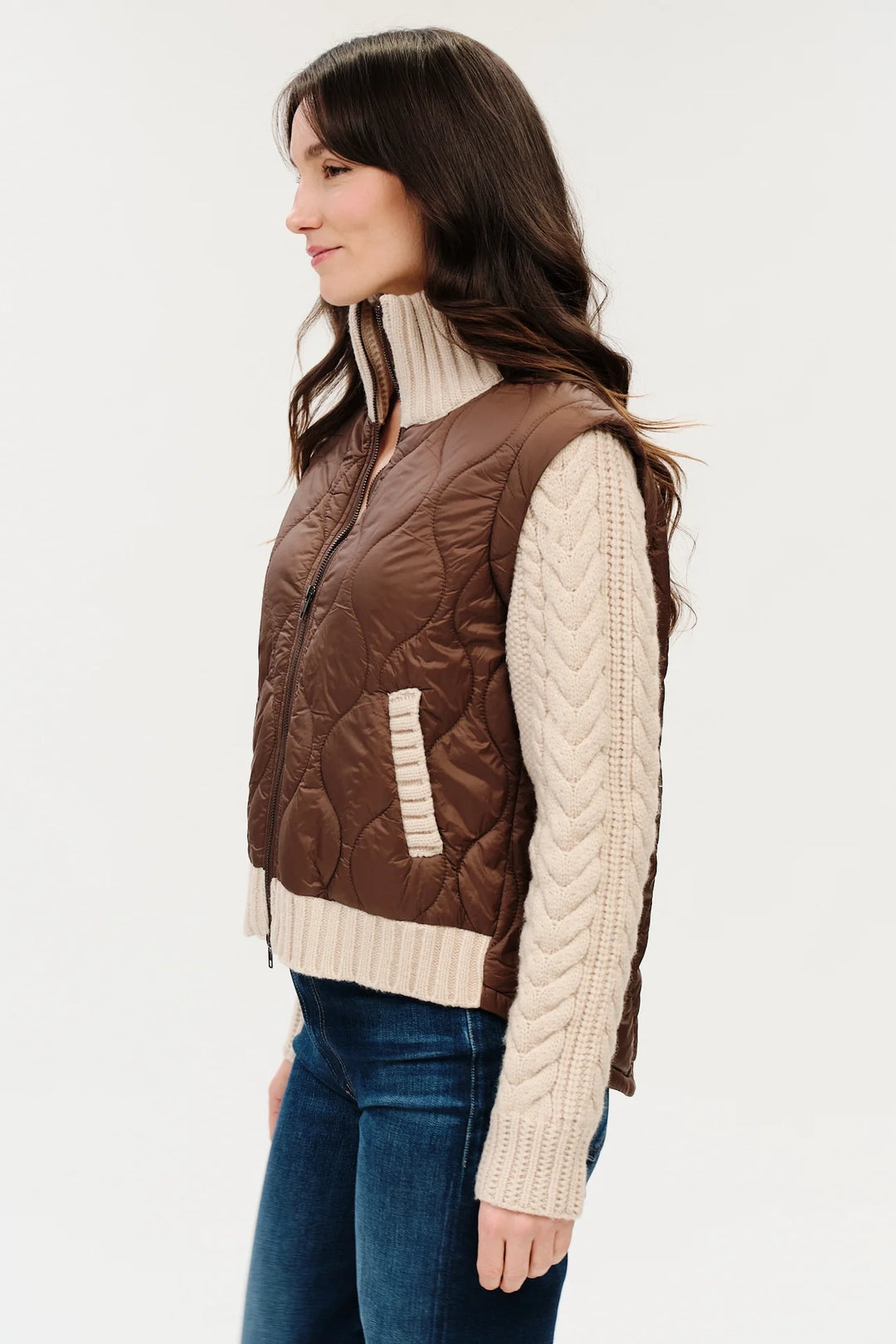 Melaine Cable Trim Jacket
