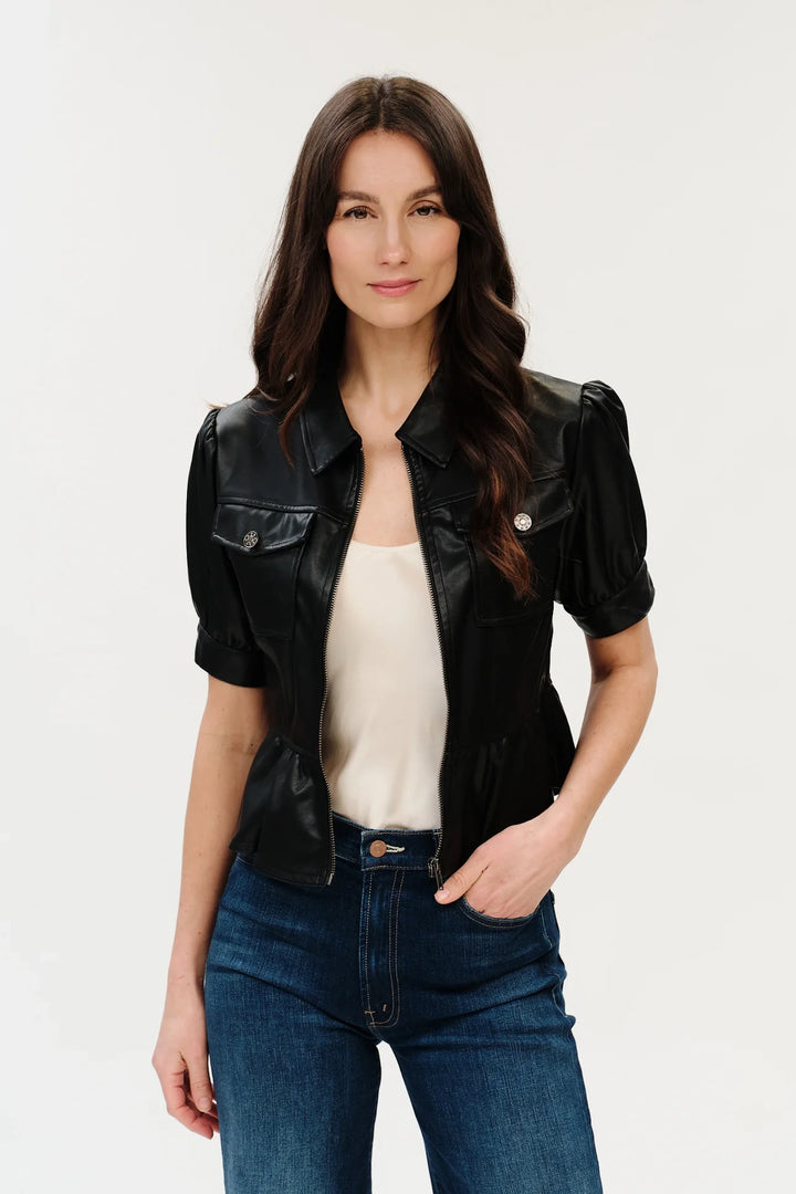 Oxford Peplum Jkt