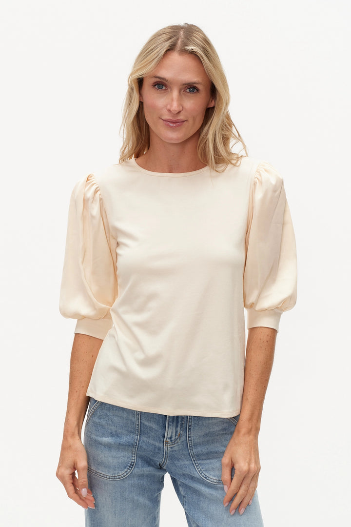 Solara Satin Sleeve Top
