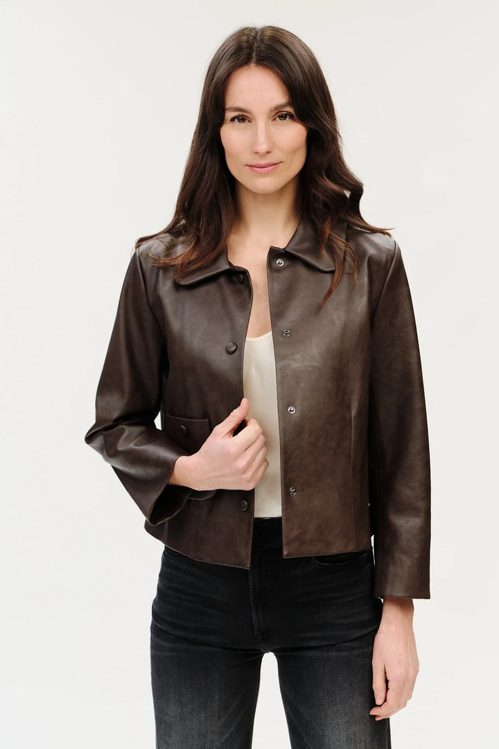 Vail Faux Leather Jacket