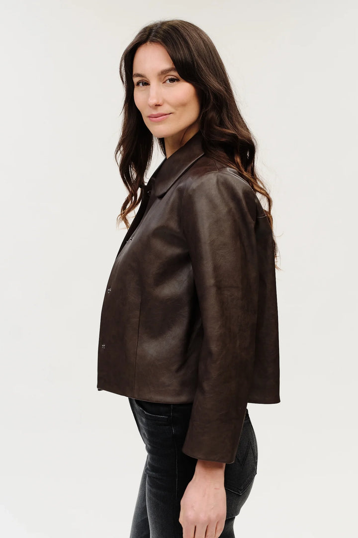 Vail Faux Leather Jacket