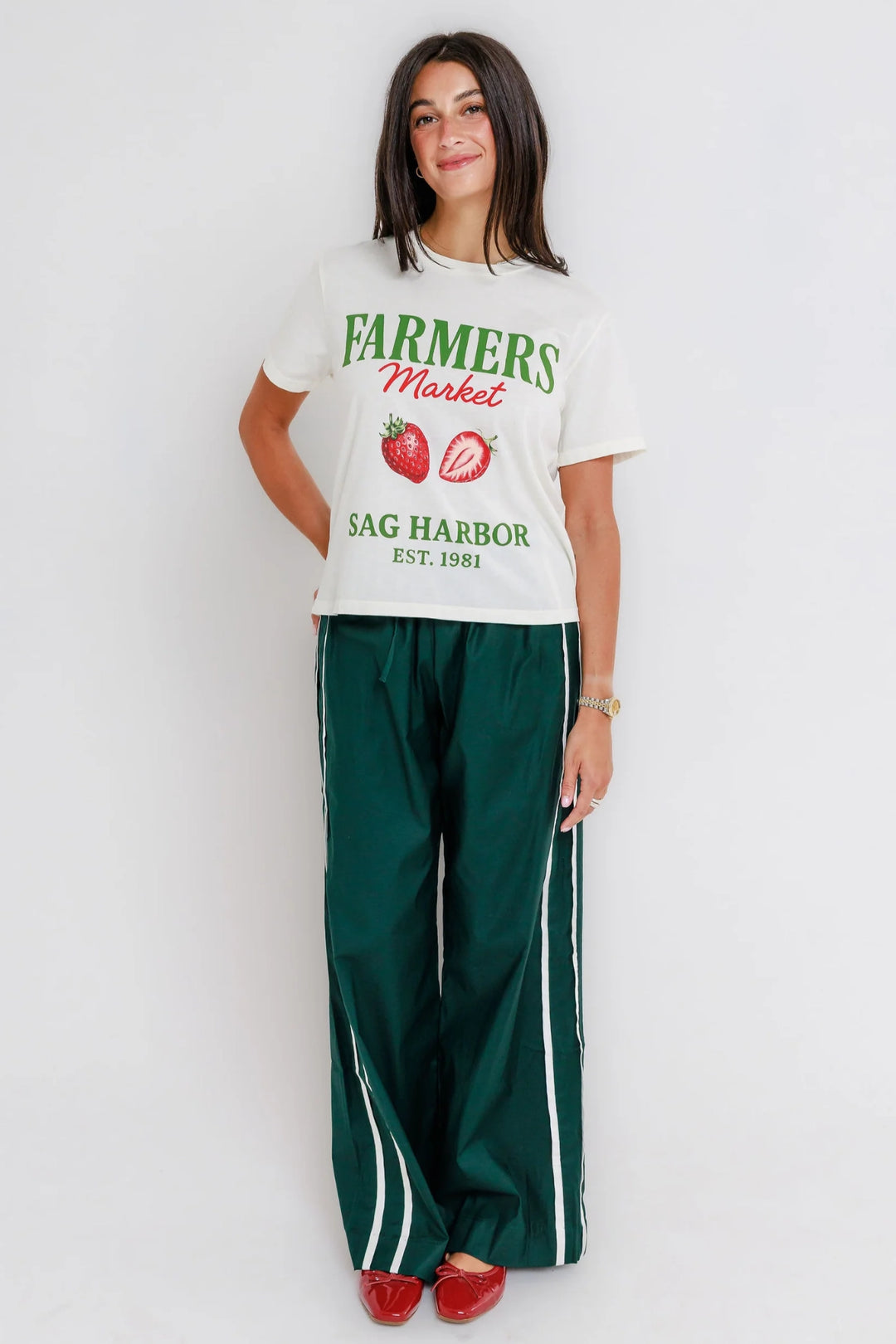 Sag Harbor Farmers Market Tee