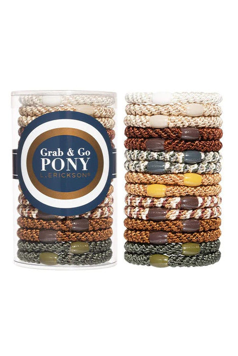 Grab & Go Pony Set of 15 Hair Ties