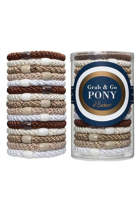 Grab & Go Pony Set of 15 Hair Ties