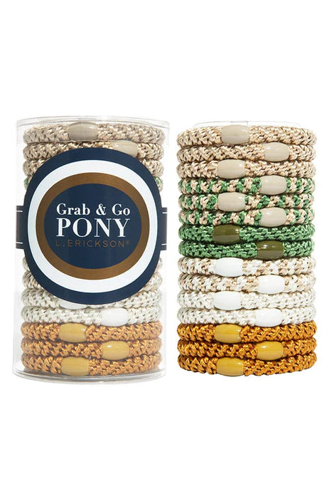Grab & Go Pony Set of 15 Hair Ties