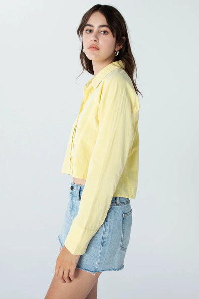 Colette Crop Button Down