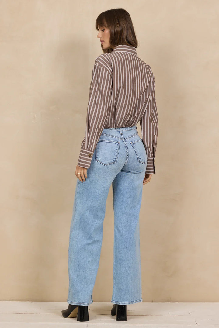 Stripe Button Down
