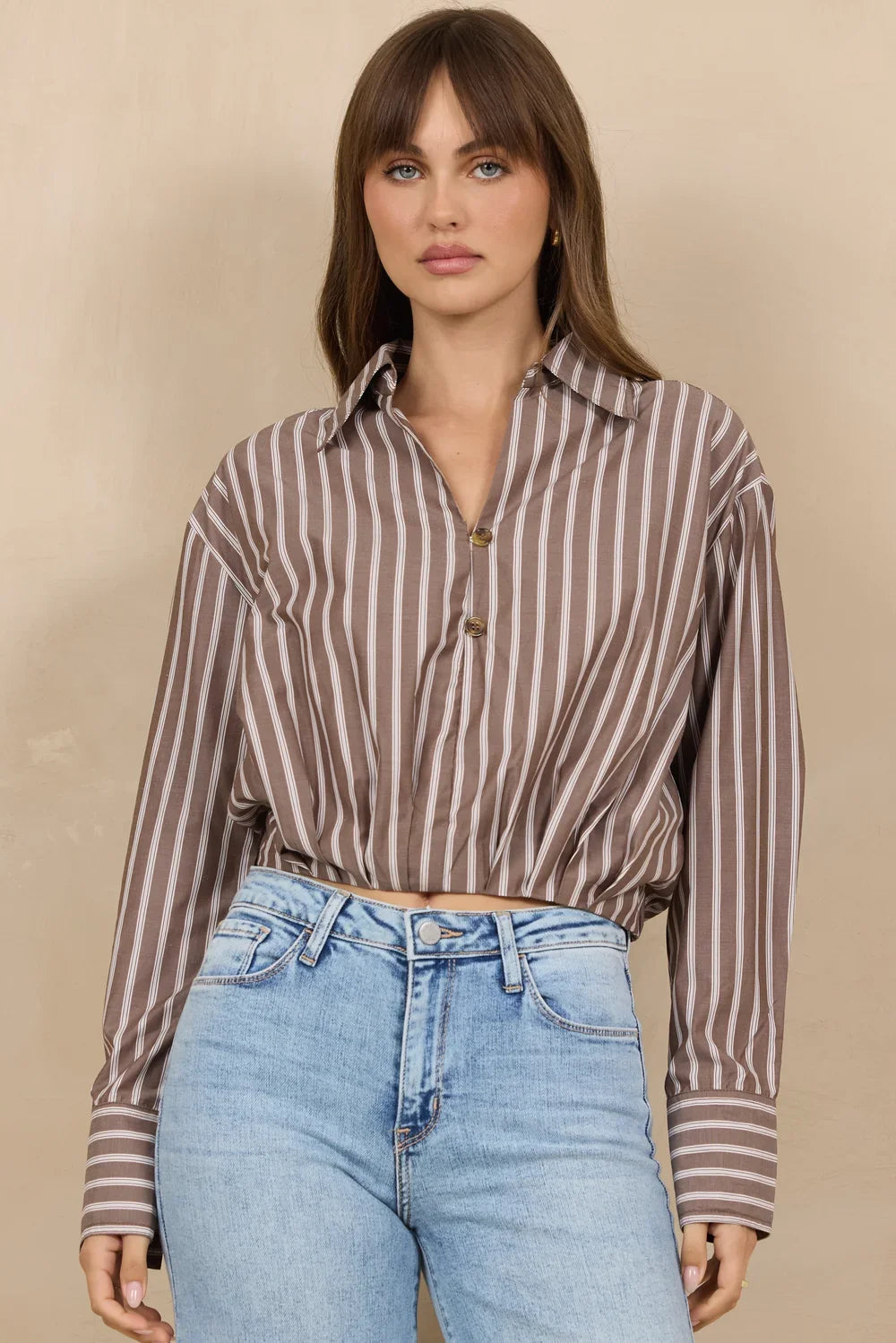 Stripe Button Down
