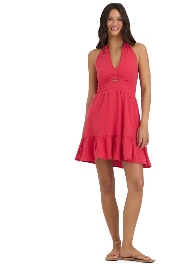 Cotton Halter Dress Clothesline Clothing Co. Cotton Halter Dress Clothesline Clothing Co.