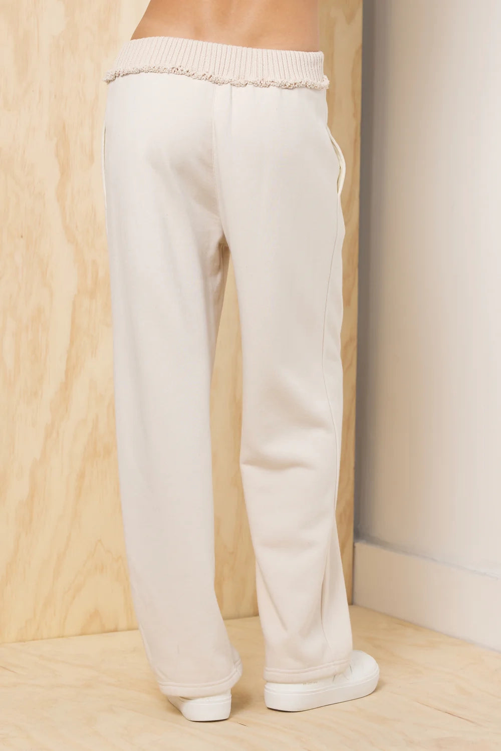 Fleece Pant Rib Waist Band