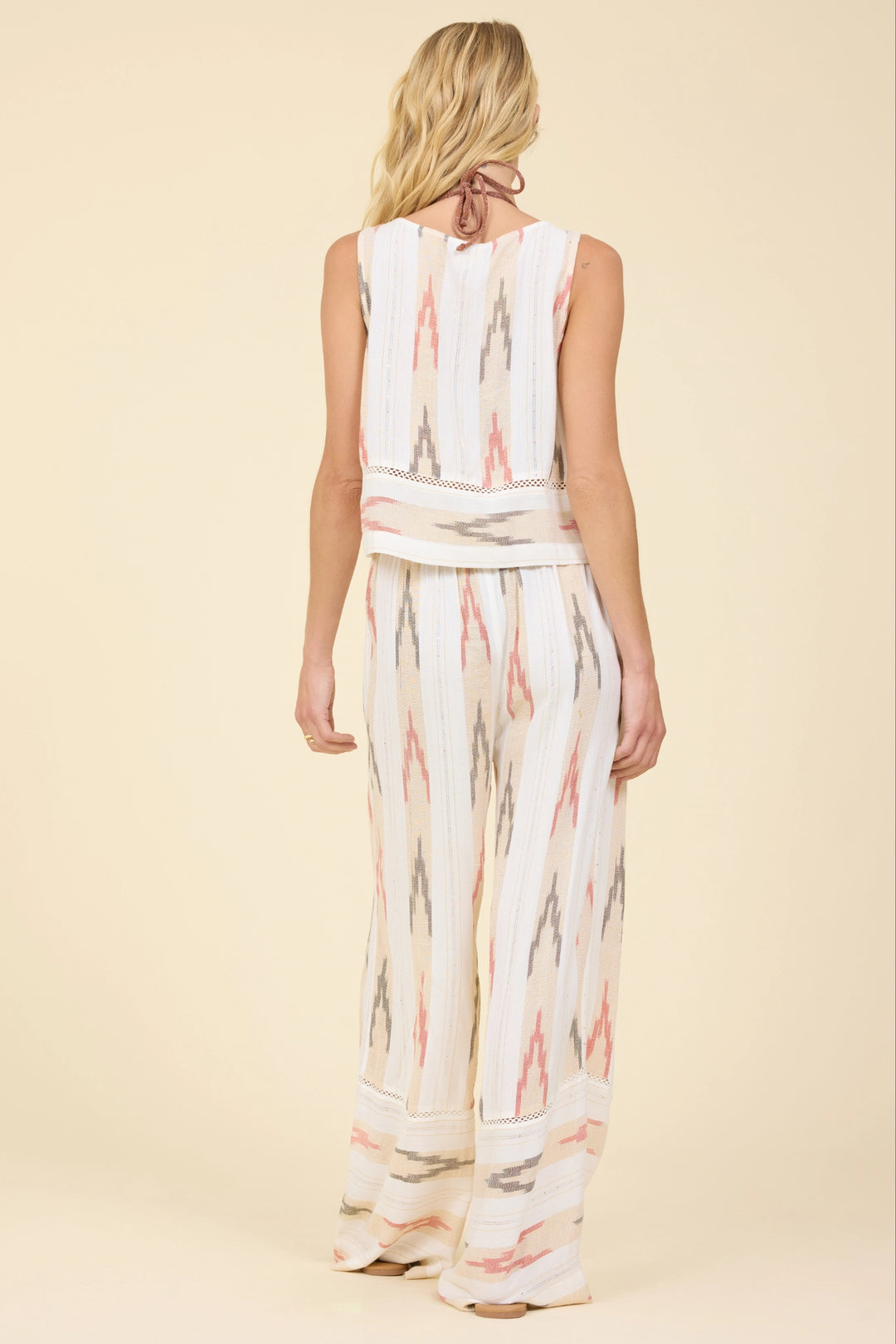 Aztec Lurex 2 Piece Pant Set
