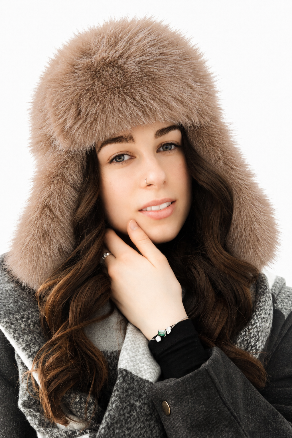 Faux Fur Trapper Hat