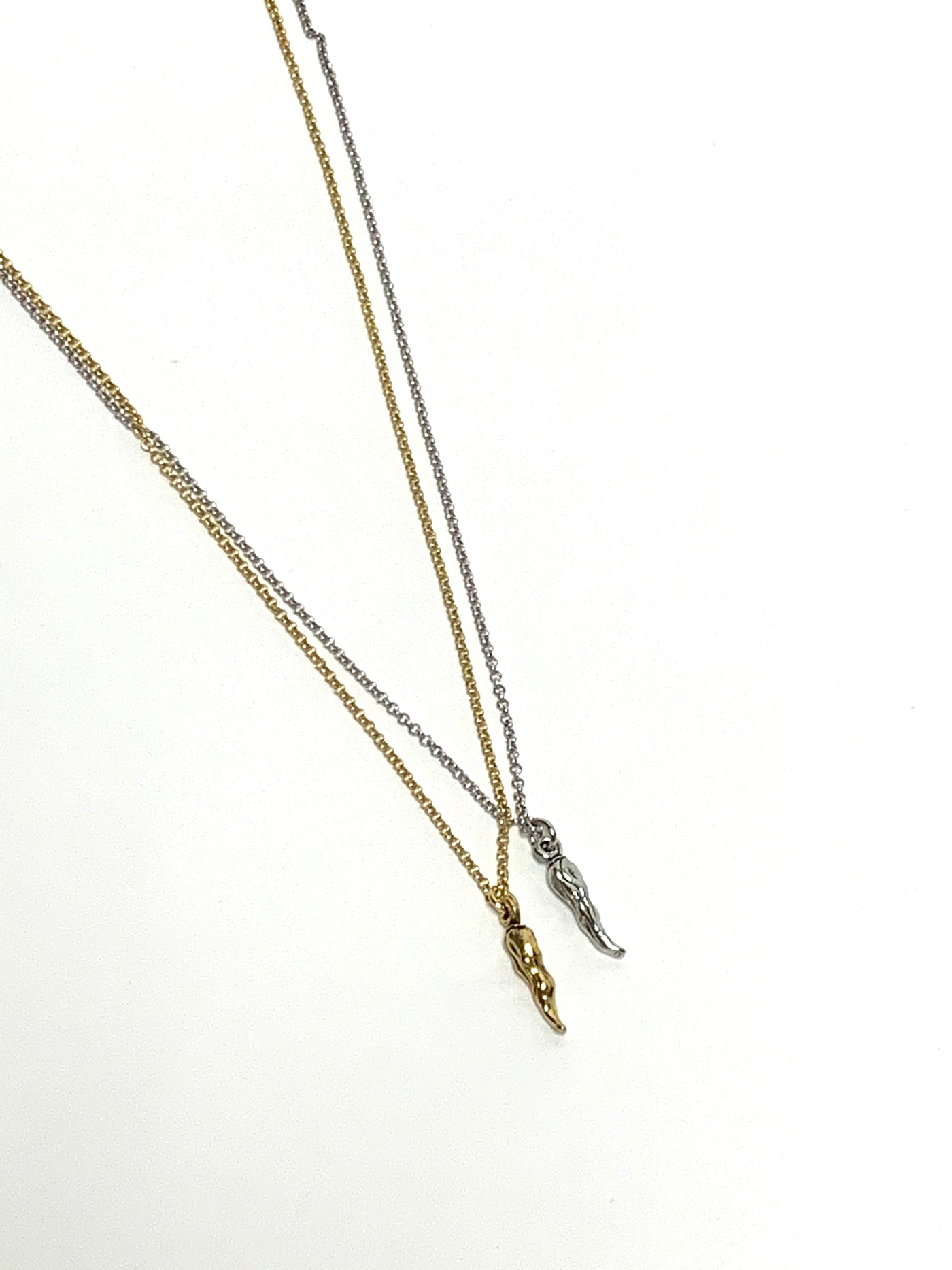 Metal Horn Necklace