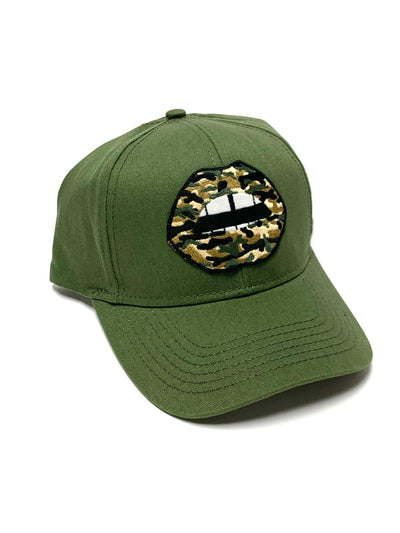 Bay Camo Lip Baseball Cap