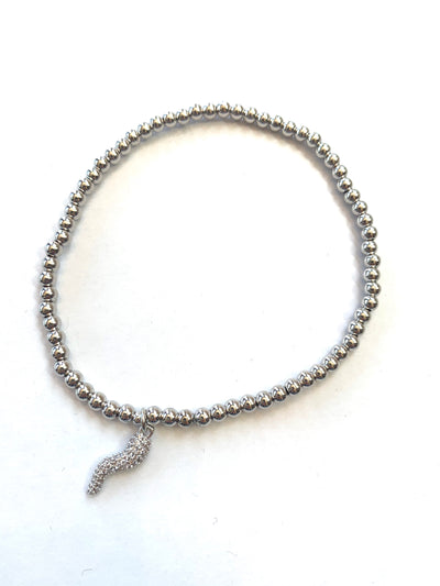 Pave Horn Anklet