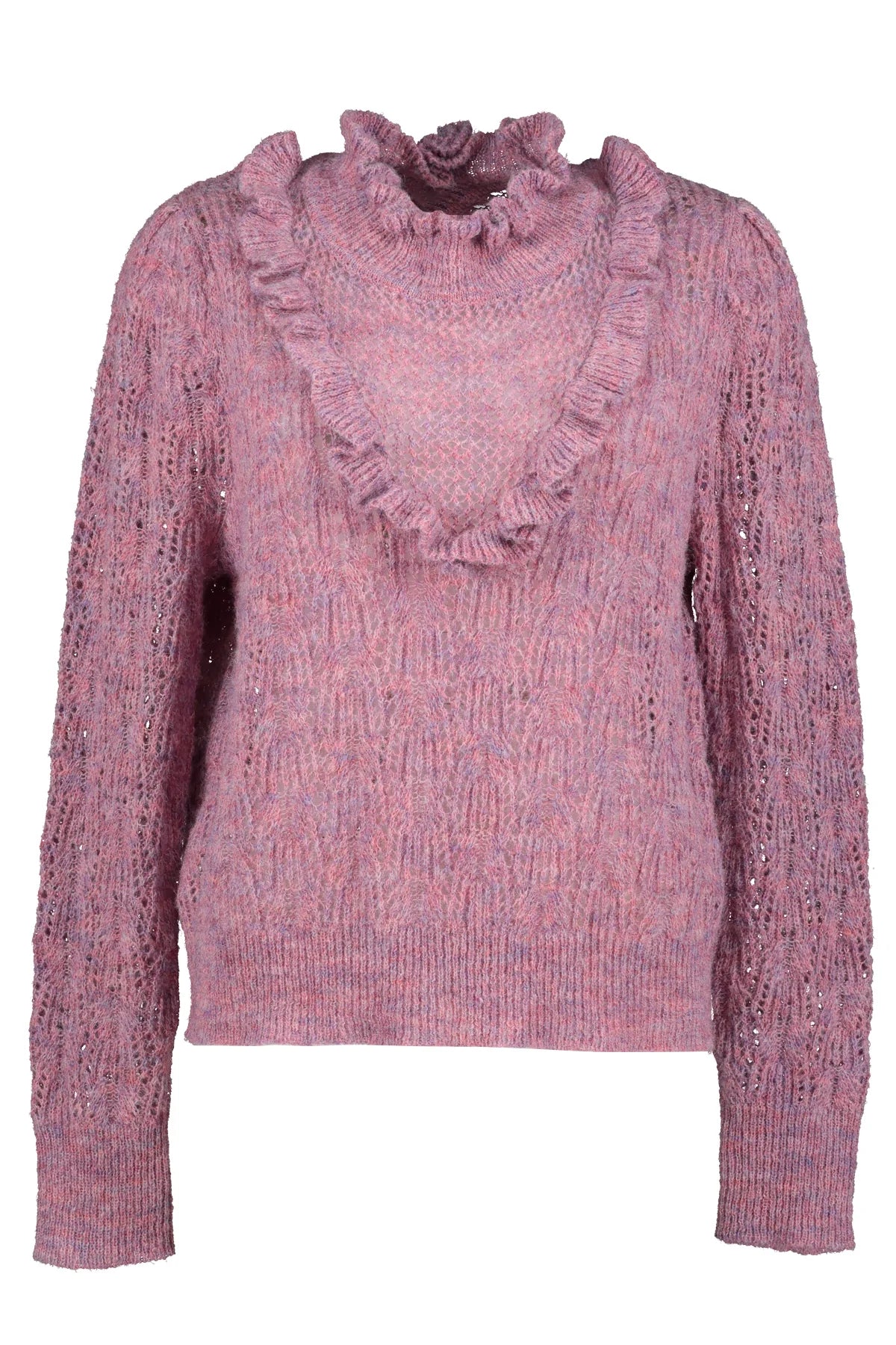 Ruffle Knit Sweater