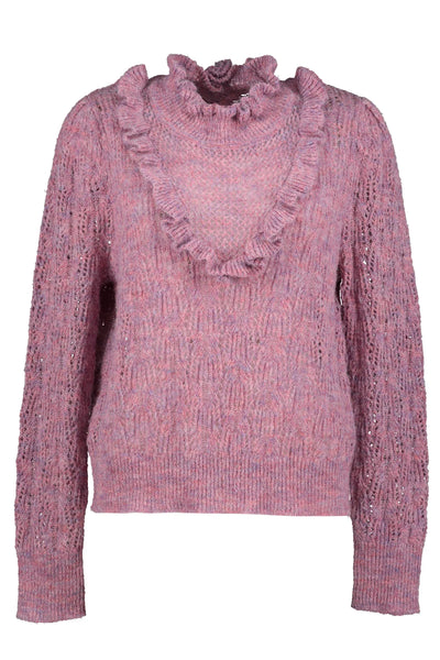 Ruffle Knit Sweater