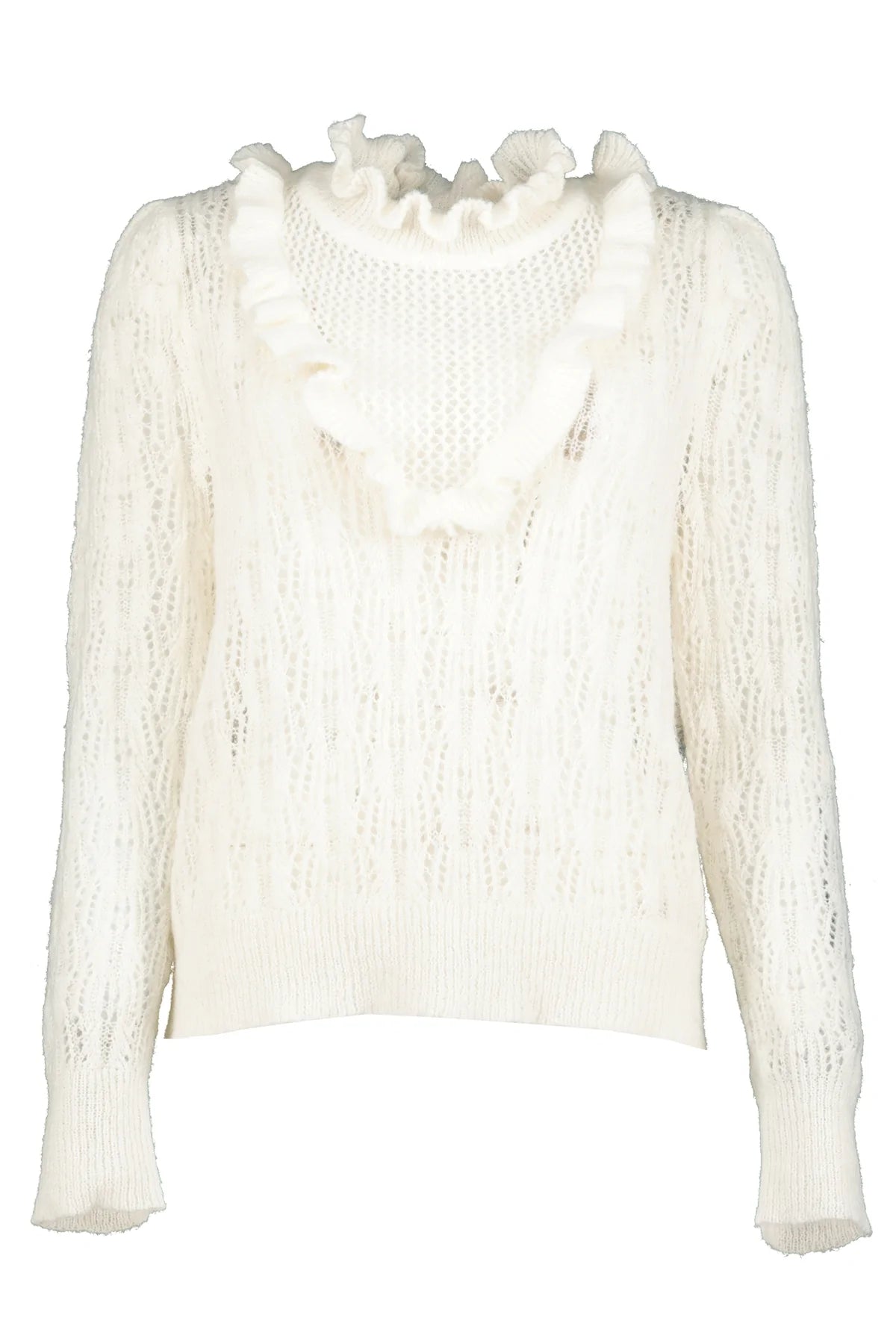 Ruffle Knit Sweater