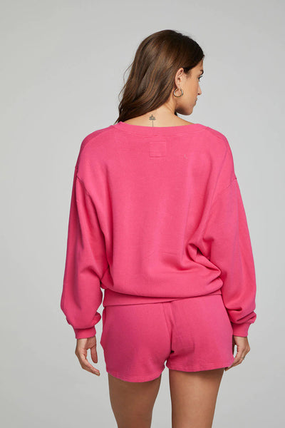 V Neck Sweatshirt