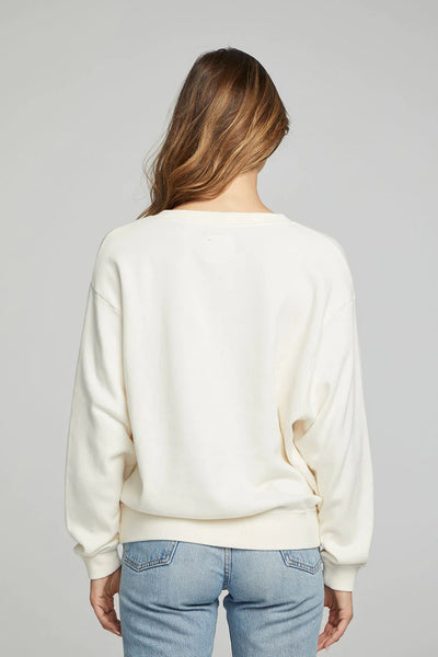 V Neck Sweatshirt