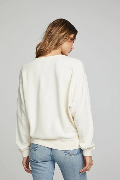 V Neck Sweatshirt