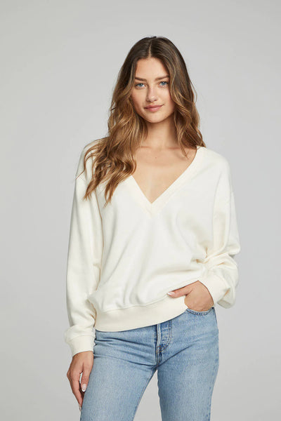 V Neck Sweatshirt