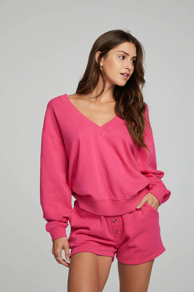 V Neck Sweatshirt