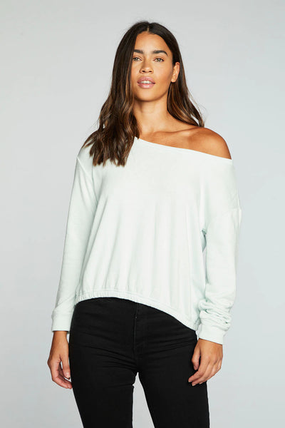 Banded Hem Sweatshirt