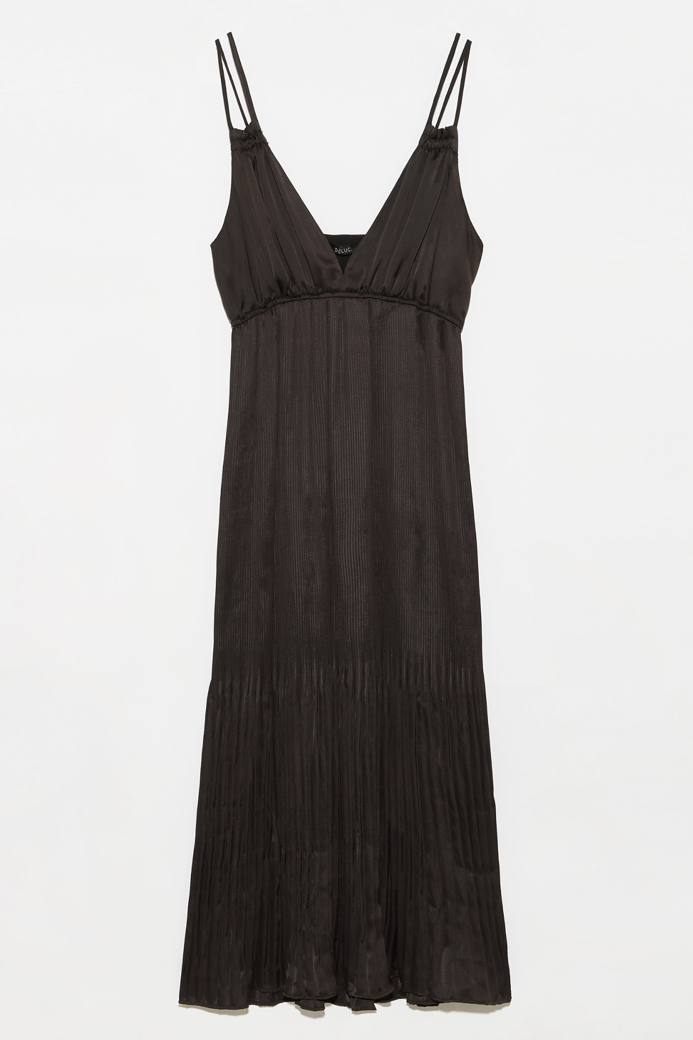 Ossani Pleat Maxi Dress
