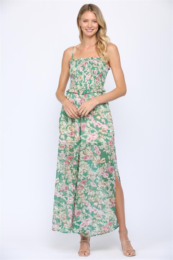 Smock Top Floral Jumper