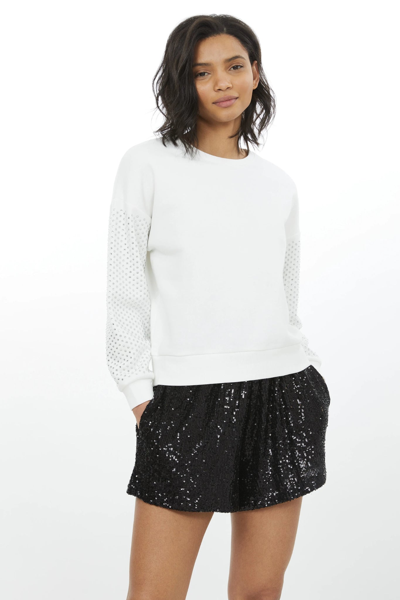 Ariana Crystal Sweatshirt