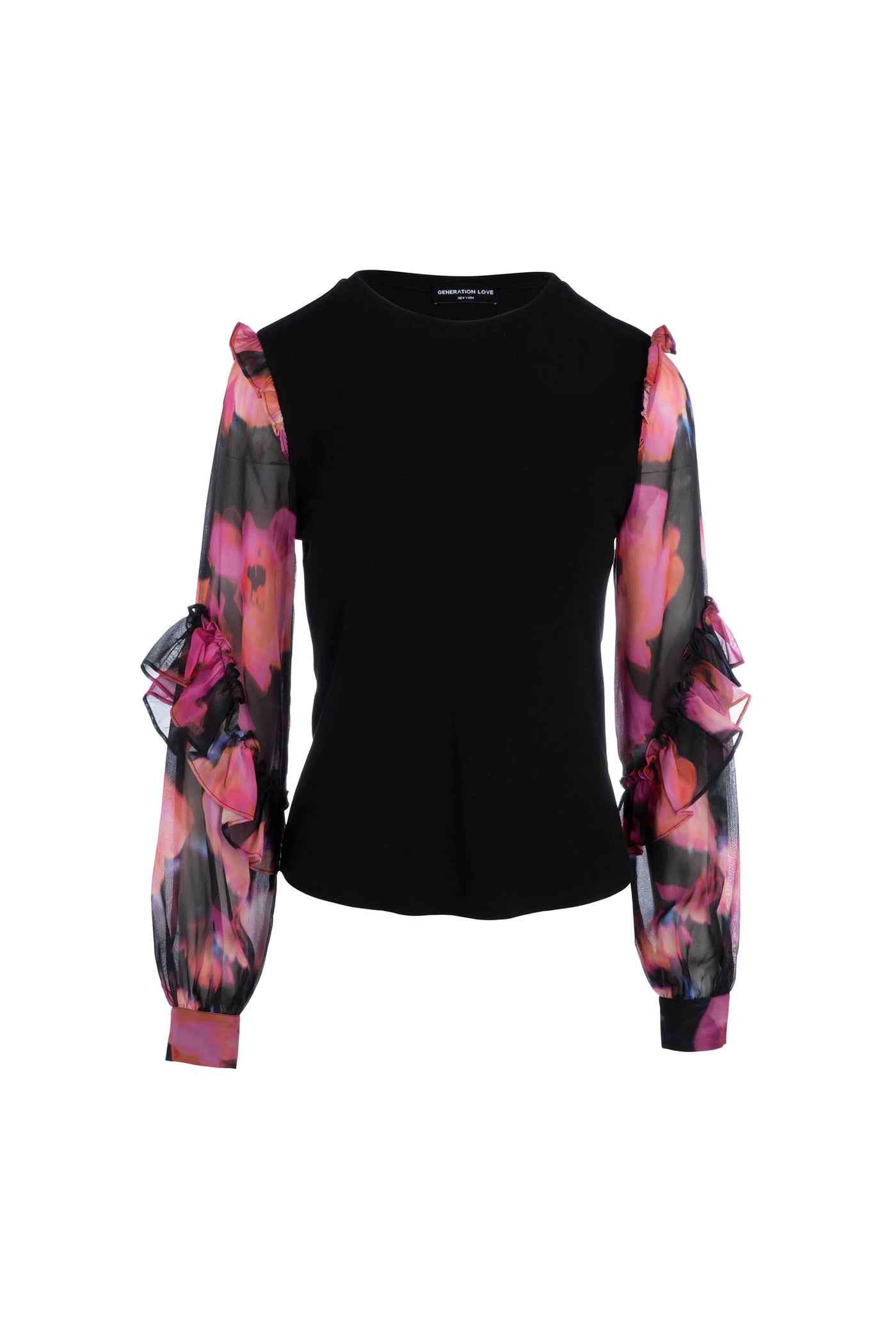 Joni Floral Sleeve Top