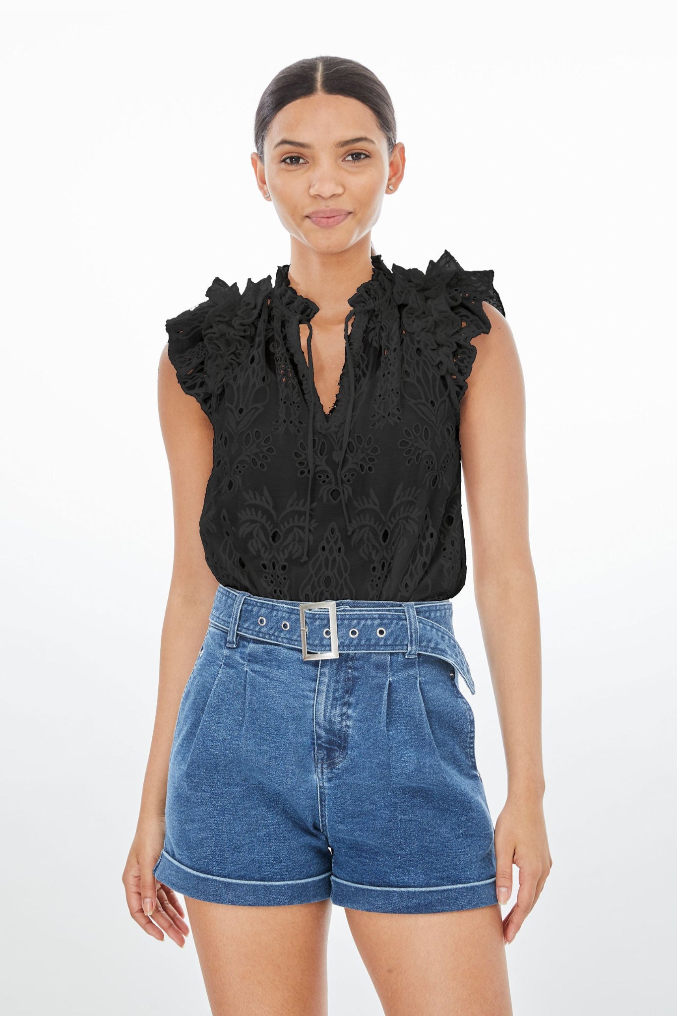 Joy Embroidered Top