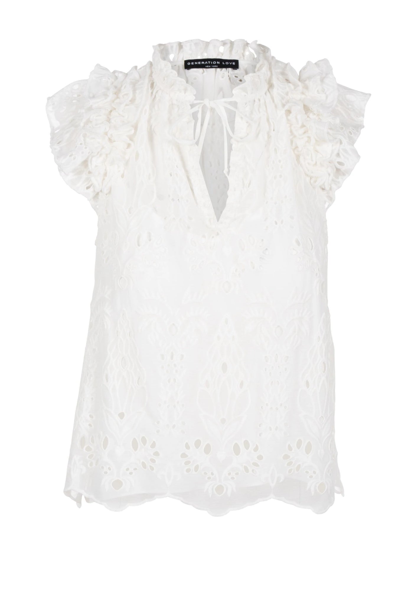 Joy Embroidered Top