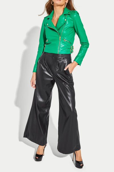 Lindsay Vegan Moto Jacket