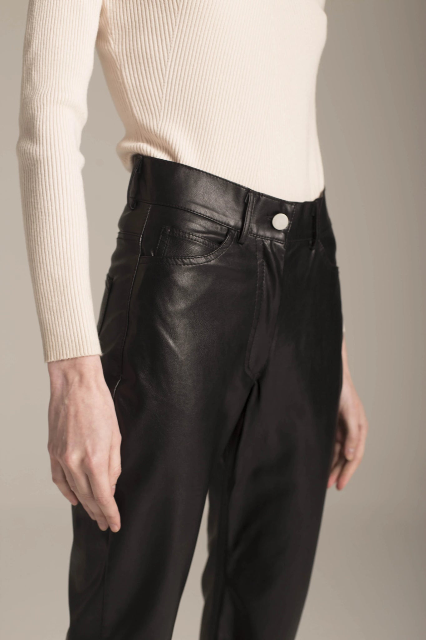 Harper Vegan Crop Bootcut Pant