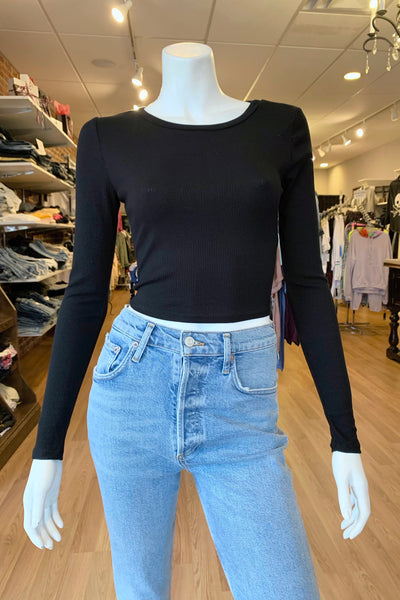 Ribbed Crop Top