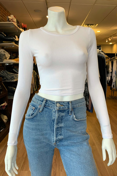 Ribbed Crop Top